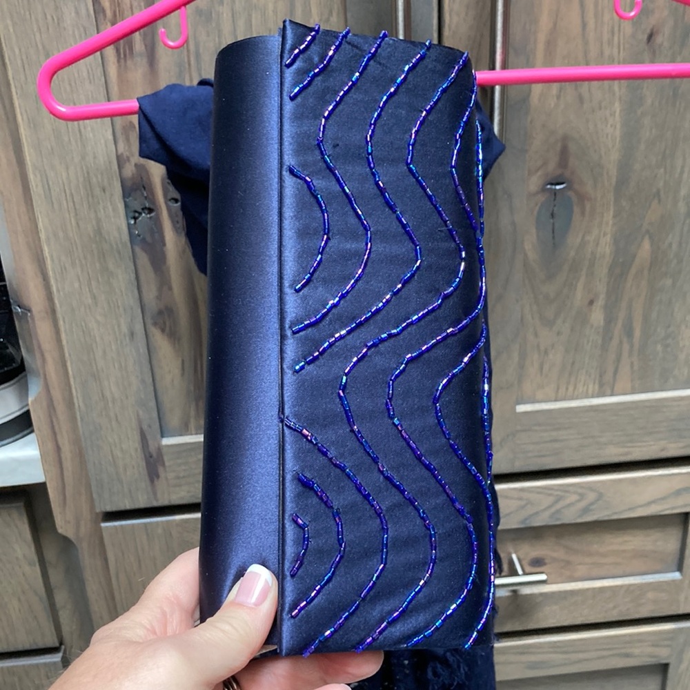 Style & Co. Satin and Sequined Evening Bag